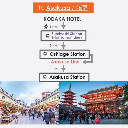 Kodaka Hotel Tokyo Dış mekan fotoğraf